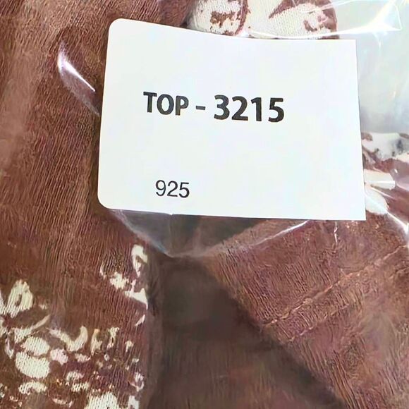 Maurices 24/7 Floral Sleeveless Tank Top Brown M - Picture 7 of 7